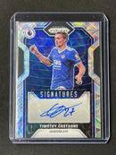 2021-22 Prizm Premier League Timothy Castagne Signatures Autograph Choice S-TCA