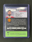 2021-22 Topps Stadium Club Chrome UEFA Champions League Bruno Fernandes Refractor