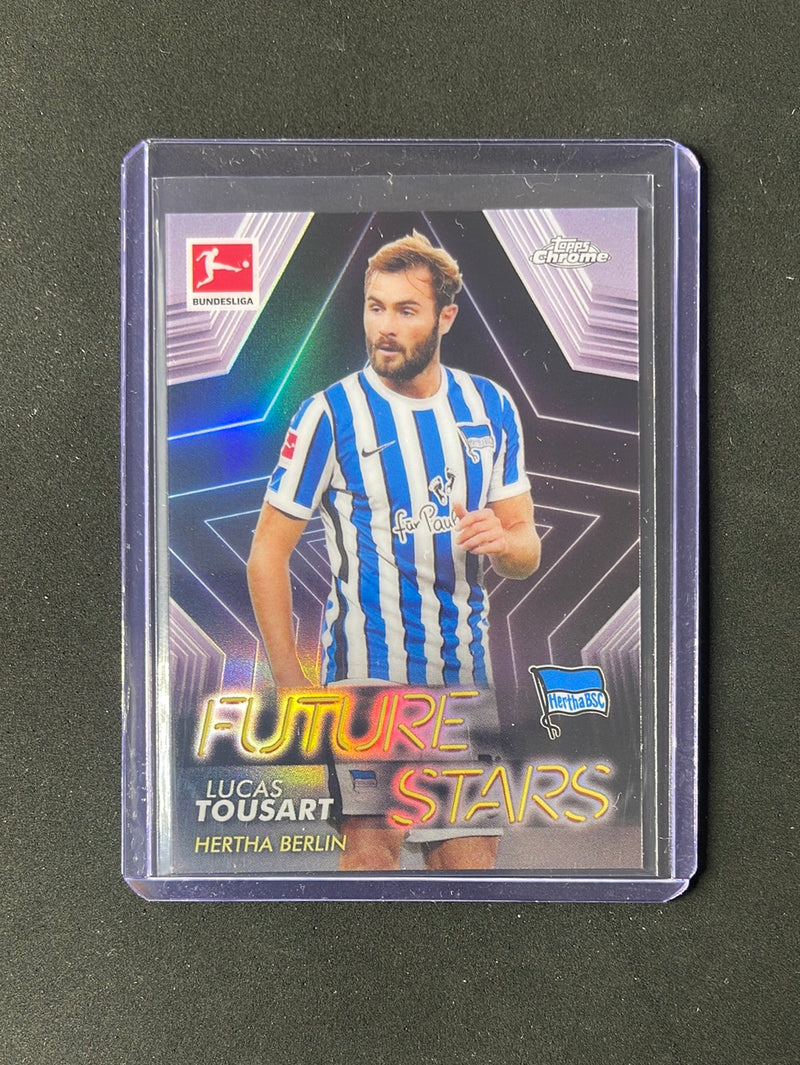 2020-21 Topps Chrome Bundesliga Lucas Tousart Future Stars