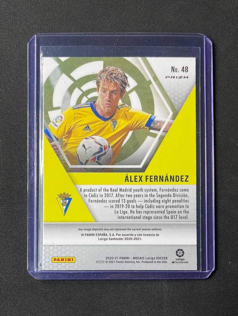 2020-21 Mosaic La Liga Alex Fernandez Red