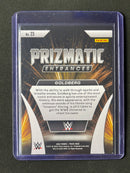 2022 Prizm WWE Goldberg Prizmatic Entrances