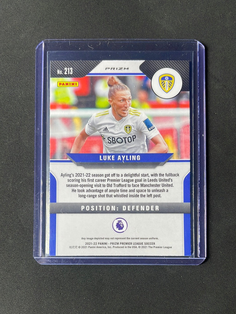 2021-22 Prizm Premier League Luke Ayling Silver