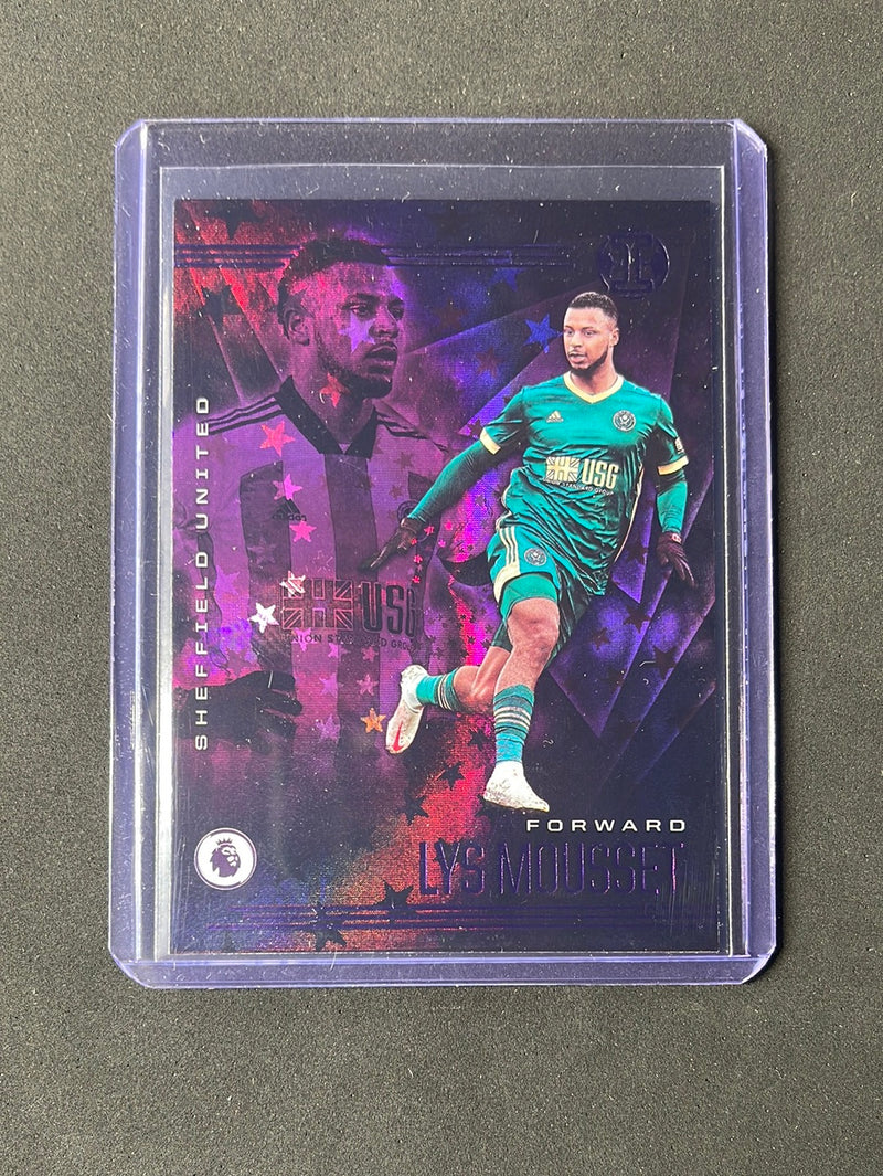 2020-21 Panini Chronicles Lys Mousset Illusions Premier League Purple Astro