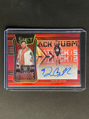 2022 Panini Select WWE Drew Gulak Ringside Action Signatures Red 12/99