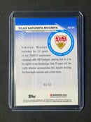 2021-22 Topps Bundesliga Stadium Club Chrome Silas Katompa Mvumpa Bundesliga Stars Gold Refractor 44/50