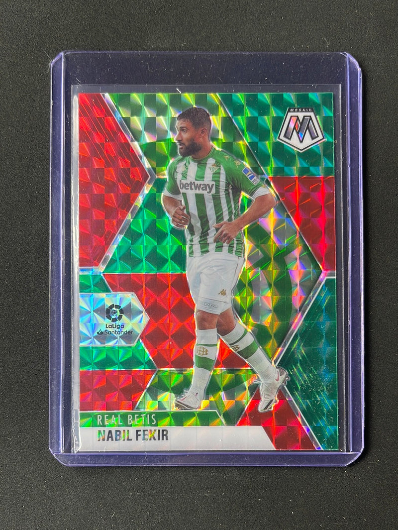 2020-21 Mosaic La Liga Nabil Fekir Red & Green