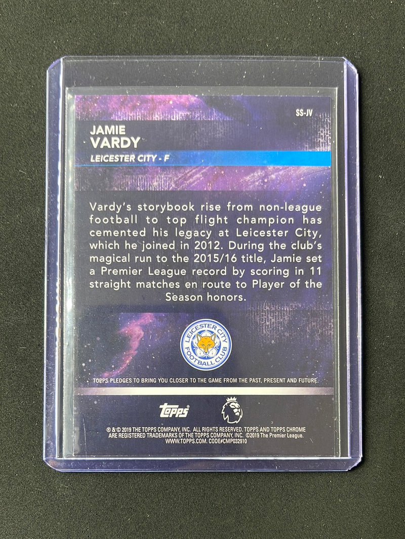 2018-19 Topps Chrome Premier League Jamie Vardy Superstar Sensations