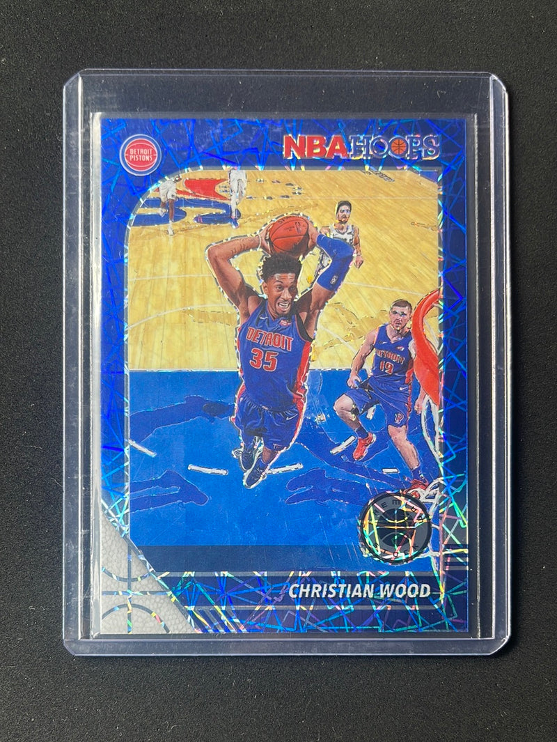 2019-20 Hoops Premium Christian Wood Blue Laser 45/99