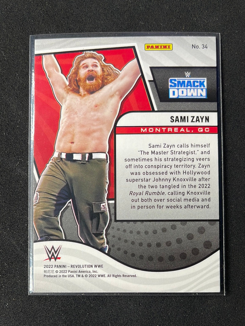 2022 Revolution WWE Sami Zayn