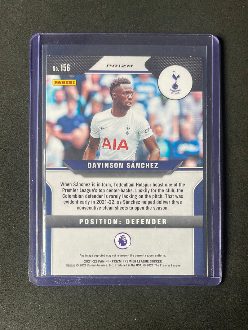 2021-22 Panini Prizm Premier League Davinson Sanchez Multicolor