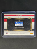 2022 Panini Select WWE Drew Gulak Ringside Action Signatures Red 12/99