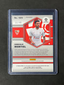 2021-22 Panini Mosaic La Liga Gonzalo Montiel Purple Mosaic 31/49