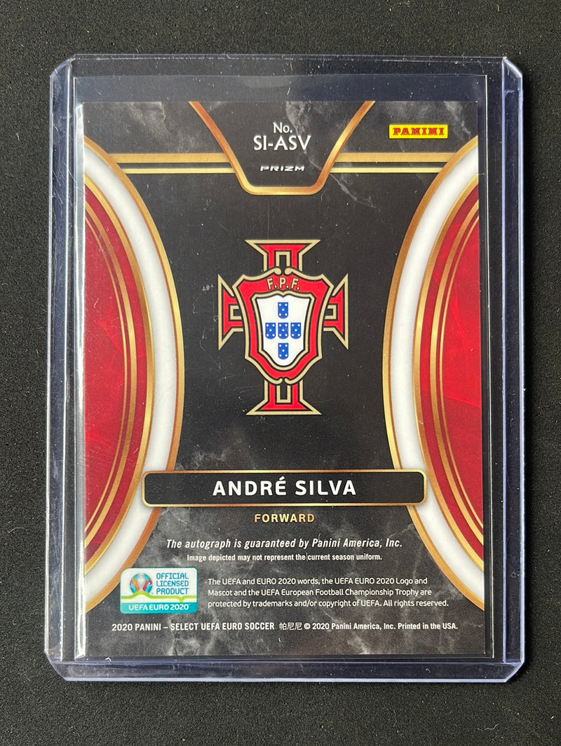 2020 Panini Select UEFA Euro Soccer Andre Silva Select Signatures SI-ASV