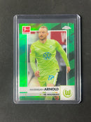 2020-21 Topps Chrome Bundesliga Maximilian Arnold Green Refractor 29/99