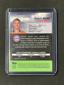 2021-22 Topps Stadium Club Chrome UEFA Champions League Manuel Neuer Night Vision Prism Refractor 153/175