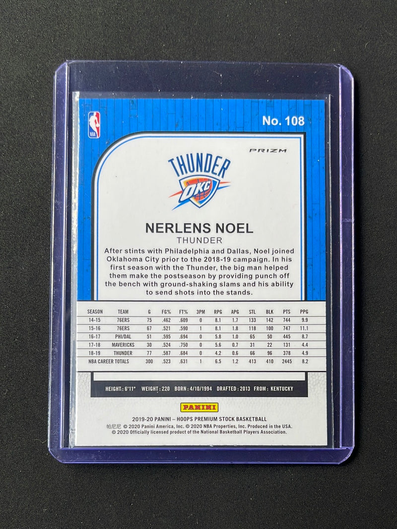 2019-20 Hoops Premium Nerlens Noel Silver