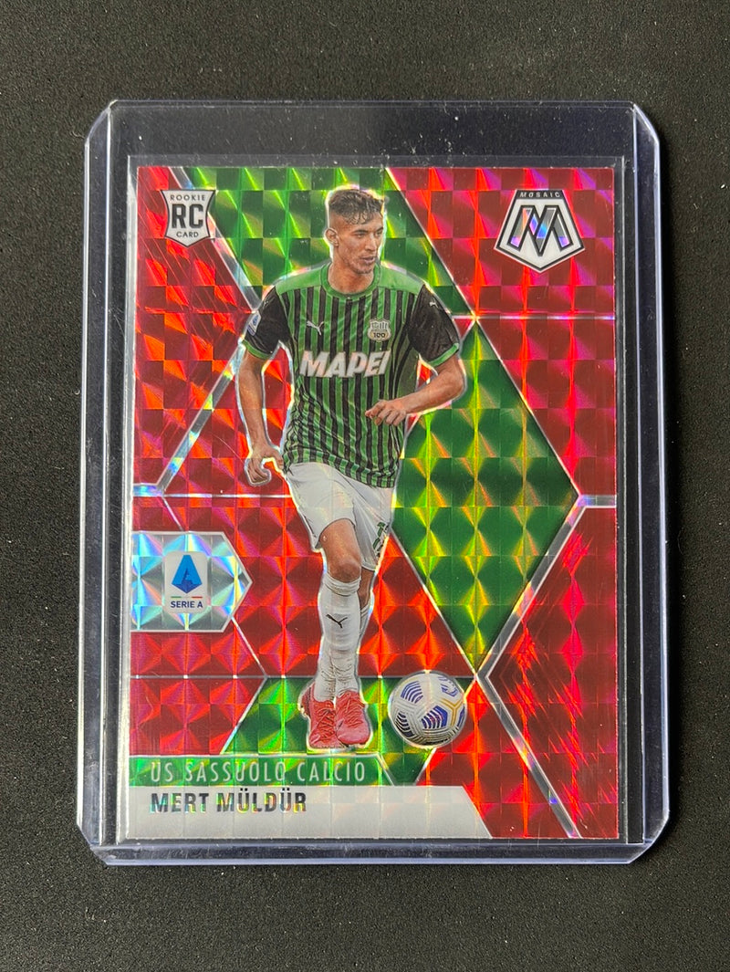 2020-21 Panini Mosaic Serie A Mert Muldur Red