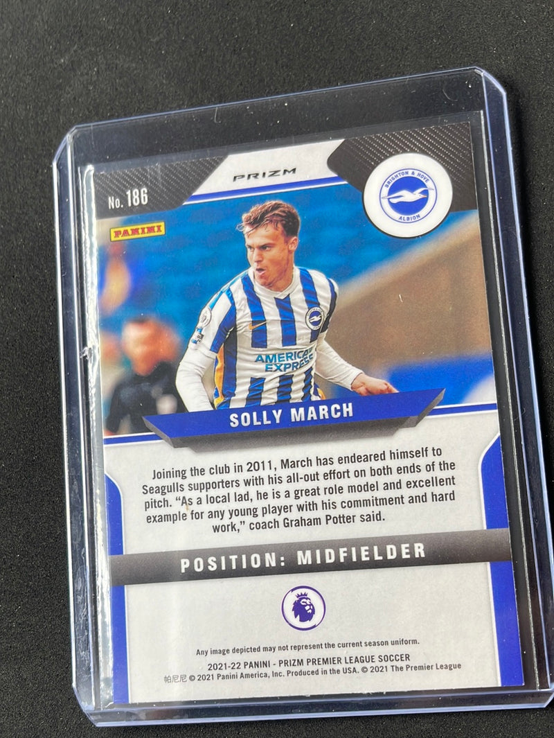 2021-22 Prizm Premier League Solly March Silver