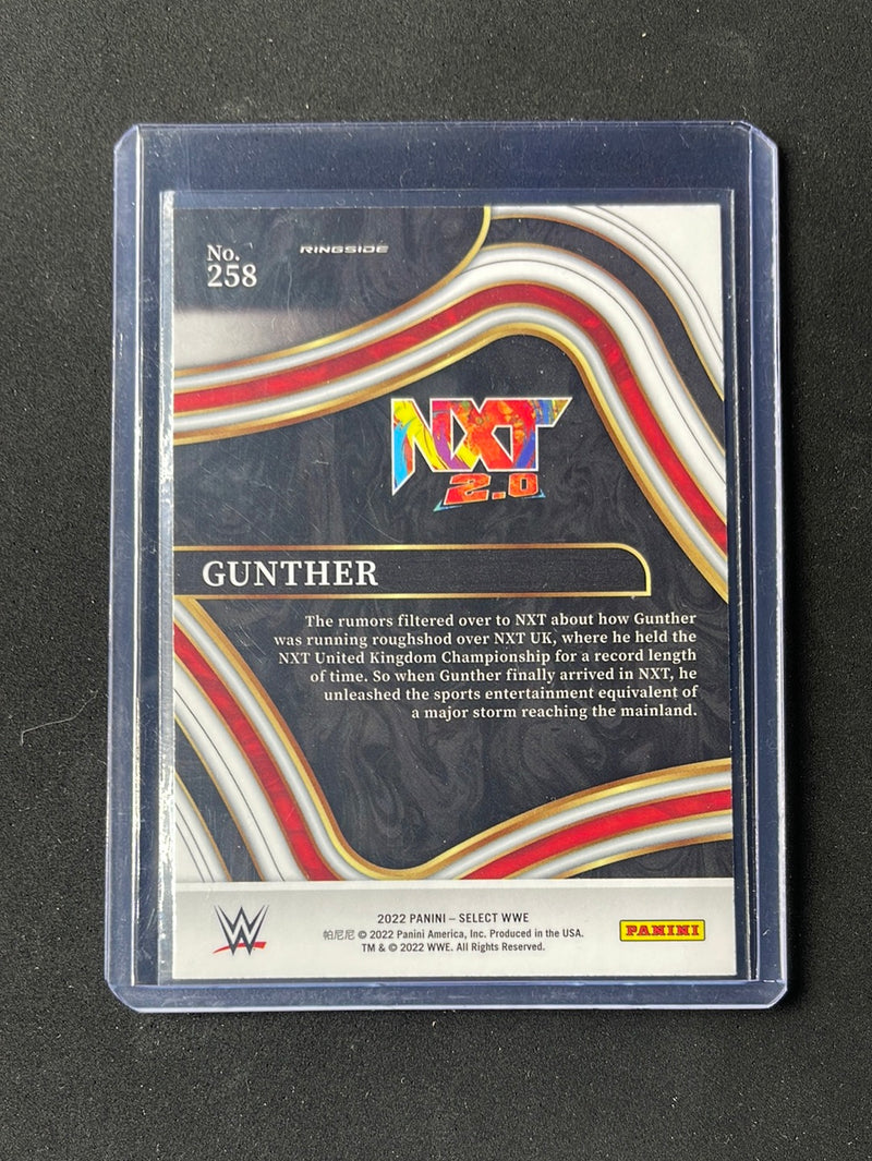 2022 Panini Select WWE Gunther Ringside