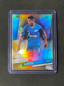 2019-20 Topps Finest UEFA Douglas Santos Gold Refractor 34/50