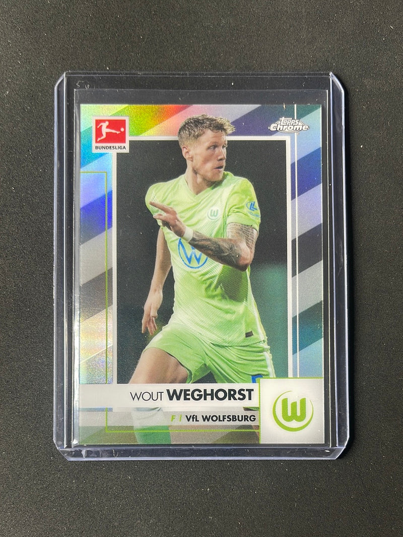 2020-21 Topps Chrome Bundesliga Wout Weghorst Refractor