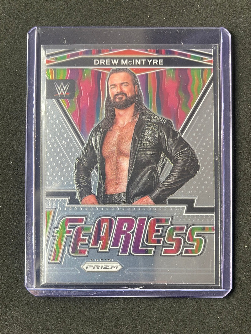 2022 Prizm WWE Drew Mcintyre Fearless