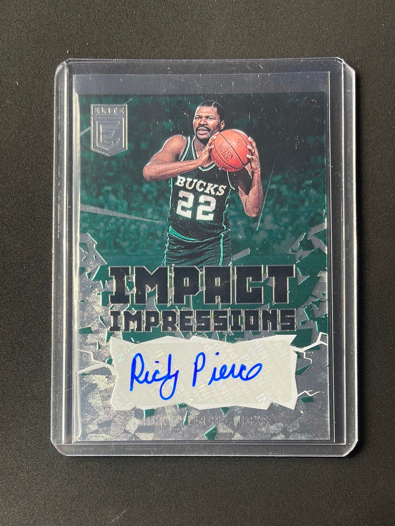 2021-22 Donruss Elite Ricky Pierce Impact Impressions