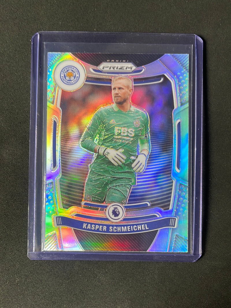 2021-22 Prizm Premier League Kasper Schmeichel Silver