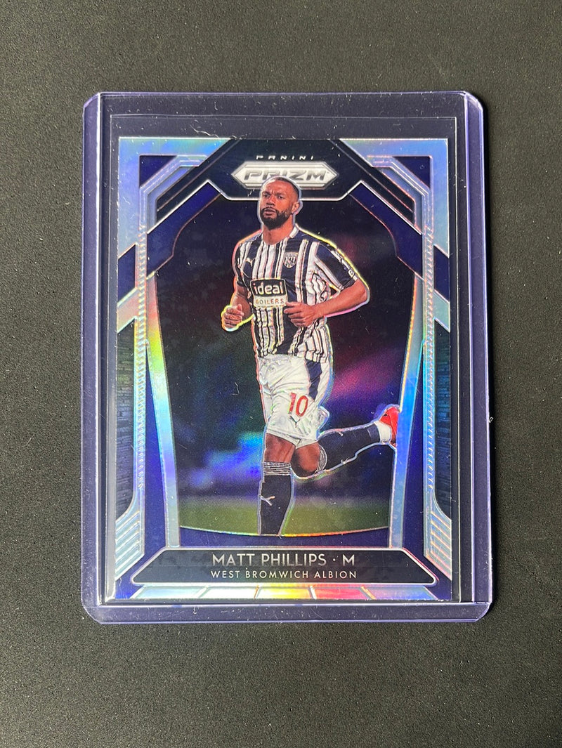 2020-21 Panini Prizm Premier League Matt Phillips Silver Prizm