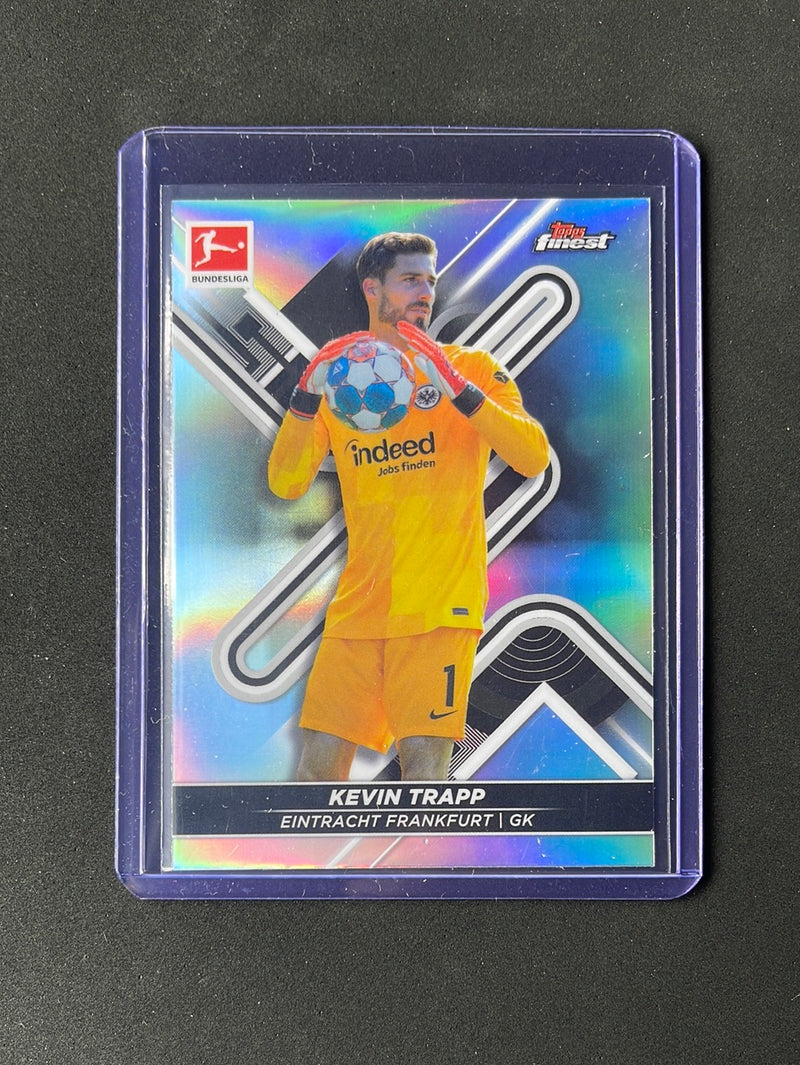 2021-22 Topps Finest Bundesliga Kevin Trapp Refractor