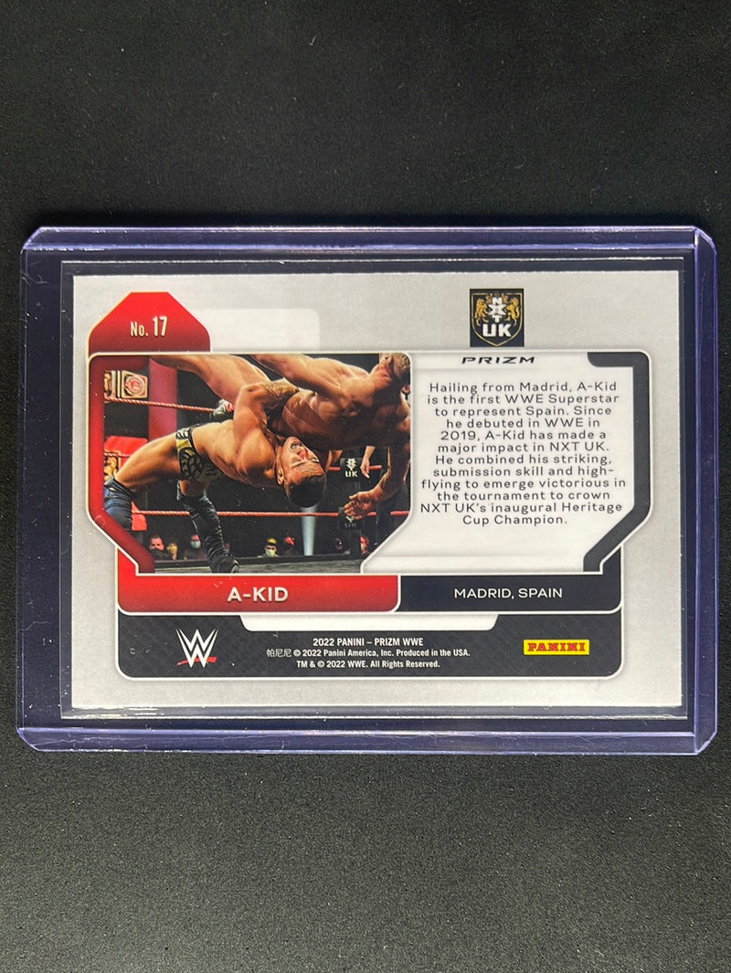2022 Prizm WWE A-Kid Silver Prizm