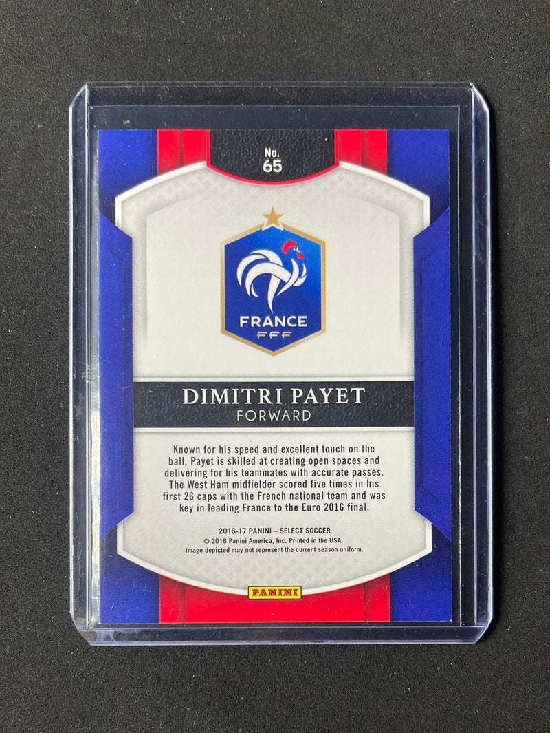 2016-17 Panini Select Dimitri Payet Terrace Multi-Color