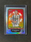 2020-21 Topps Finest UEFA Champions League Soccer Cristiano Ronaldo Prized Footballers