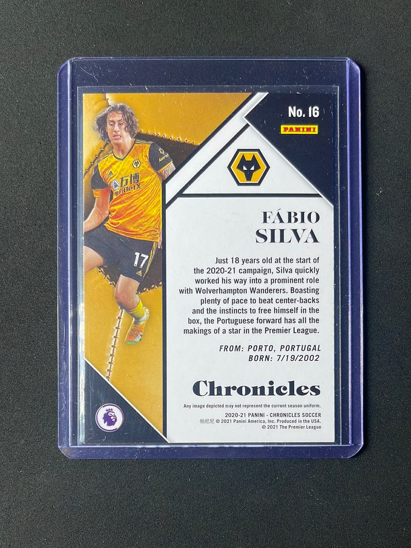 2020-21 Panini Chronicles Fabio Silva Chronicles Premier League Silver Circles