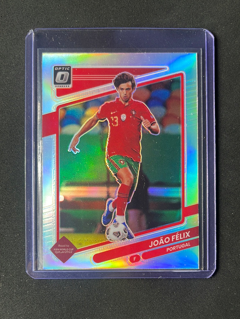 2021-22 Panini Donruss Road To Qatar Joao Felix Optic Silver