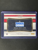 2022 Select WWE Ridge Holland Ringside Action Signatures Red 76/99