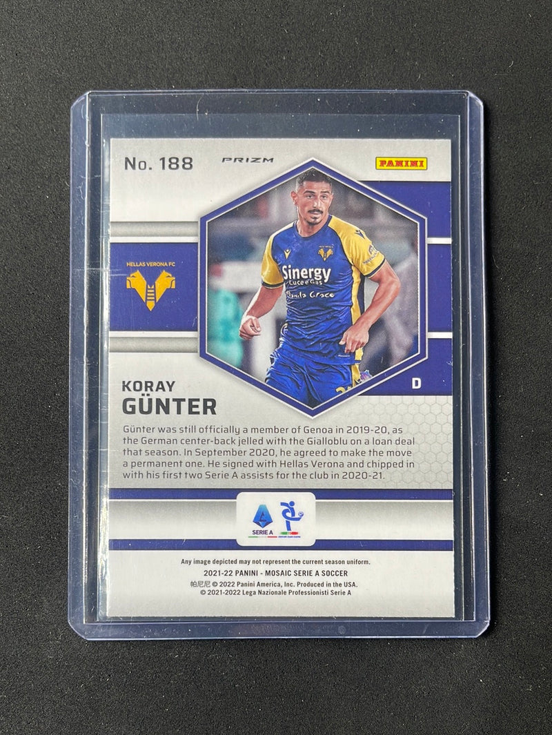 2021-22 Panini Mosaic Serie A Koray Gunter Mosaic