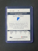 2021-22 Topps Finest Bundesliga Christoph Baumgartner Black Wave Refractor 187/199