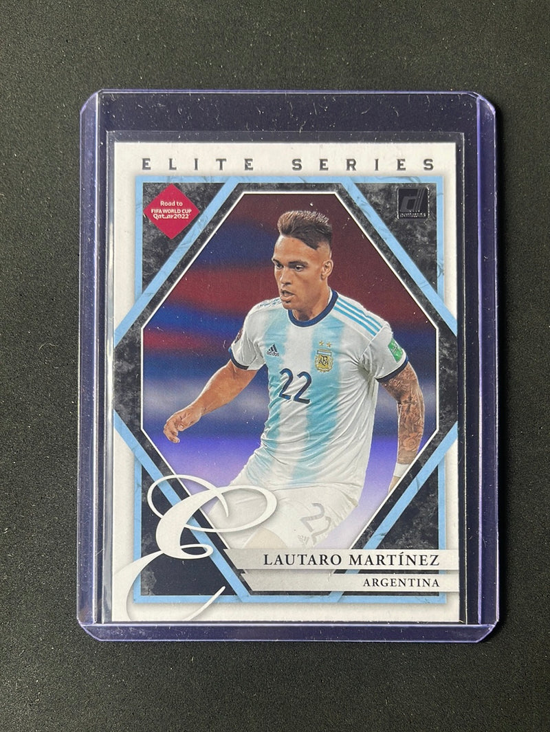 2021-22 Panini Donruss Road To Qatar Lautaro Martinez Elite Series