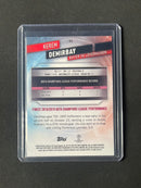 2019-20 Topps Finest UEFA Kerem Demirbay Blue Refractor 139/150