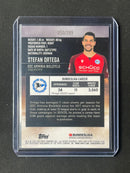 2021-22 Topps Bundesliga Stadium Club Chrome Stefan Ortega Purple Refractor 50/299