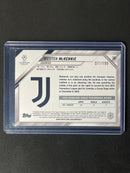 2021-22 Topps UEFA Champions League Weston McKennie Neon Green 71/199