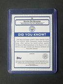 2021-22 Topps Merlin Chrome UEFA Champions League Kevin De Bruyne Refractor