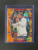 2022 Panini Select WWE Santos Escobar Concourse Orange Flash