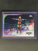 2020 Topps Chrome WWE Kairi Sane Image Variation Refractor