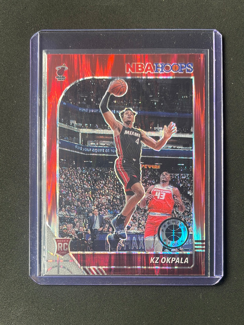 2019-20 Hoops Premium KZ Okpala Red Flash