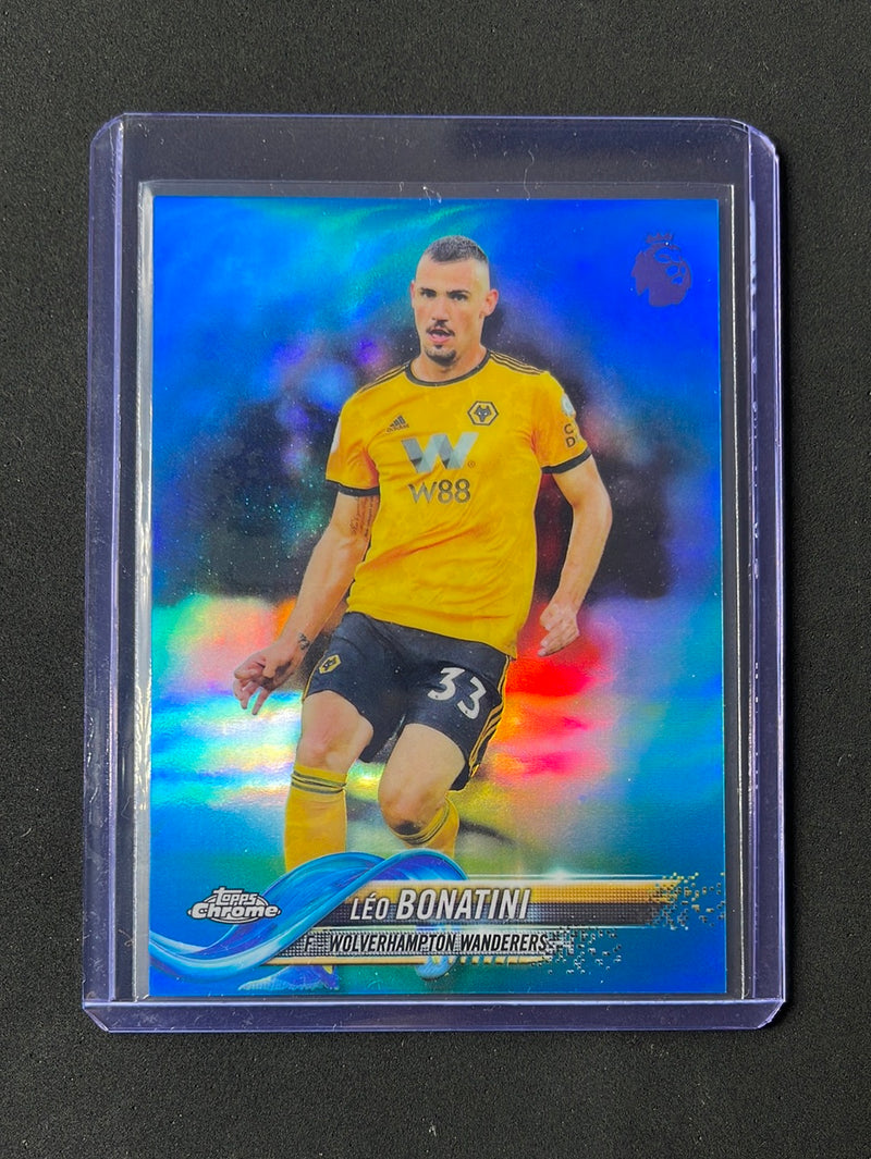 2018-19 Topps Chrome Premier League Leo Bonatini Blue 50/150