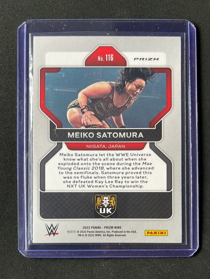 2022 Prizm WWE Meiko Satomura Silver Prizm