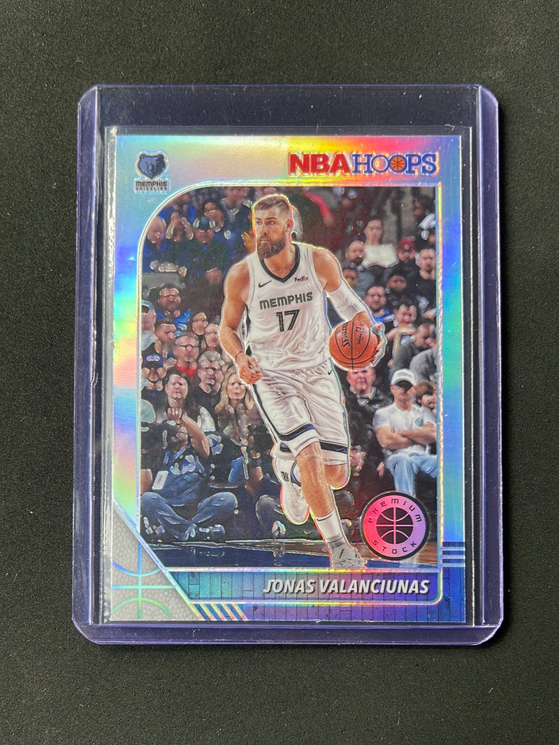 2019-20 Hoops Premium Jonas Valanciunas Silver