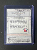 2021-22 Topps Stadium Club Chrome UEFA Champions League Jonathan David Championship Contributions